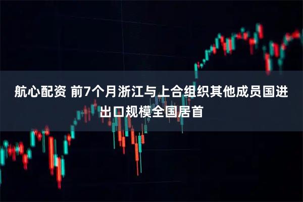 航心配资 前7个月浙江与上合组织其他成员国进出口规模全国居首